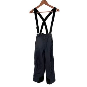 Crane Kids Snow Bib Pants Insulated Waterproof Ski Snowboard Black Size 9-10‎